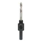 Bosch Standart Altıngen 14-30 mm Panç Adaptörü 9.5 mm ve HSS-G Merkez Ucu 6,35*81 mm